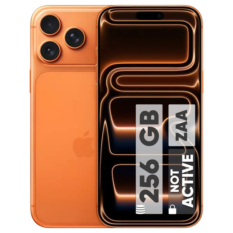 گوشی موبایل اپل مدل iPhone 17 Pro Max ZAA تک سیم کارت + eSim ظرفیت 256 گیگابایت و رم 12 گیگابایت - نات اکتیو-بدون ریجستر