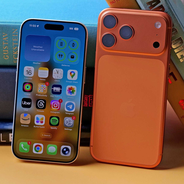 گوشی موبایل اپل مدل iPhone 17 Pro Max ZAA تک سیم کارت + eSim ظرفیت 256 گیگابایت و رم 12 گیگابایت - نات اکتیو-بدون ریجستر