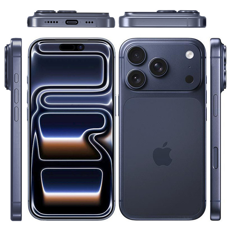 گوشی موبایل اپل مدل iPhone 17 Pro Max ZAA تک سیم کارت + eSim ظرفیت 256 گیگابایت و رم 12 گیگابایت - نات اکتیو-بدون ریجستر